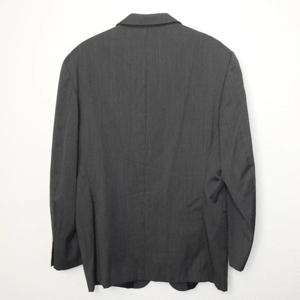 Missoni Uomo Blazer Mens 46L Gray Two Button Sport Coat Made in Italy Barneys NY